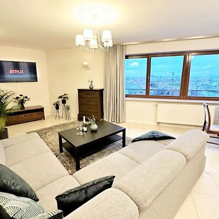 Exclusive Penthouse Near Citycenter 120M2 +Netflix Cracovia Exterior foto