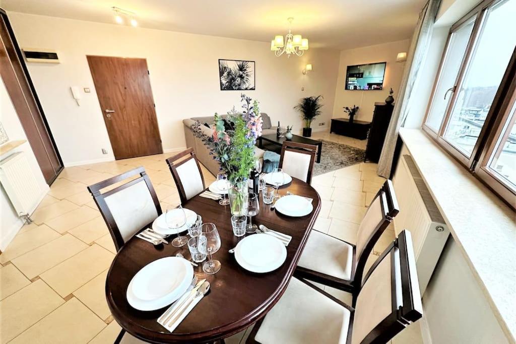 Exclusive Penthouse Near Citycenter 120M2 +Netflix Cracovia Exterior foto