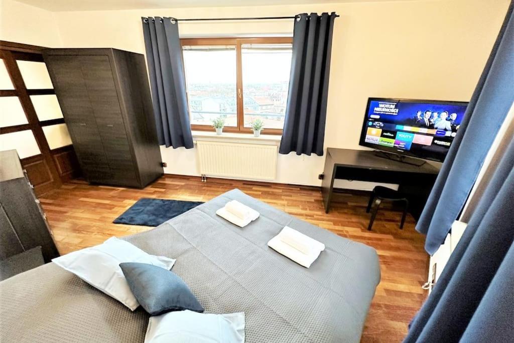 Exclusive Penthouse Near Citycenter 120M2 +Netflix Cracovia Exterior foto