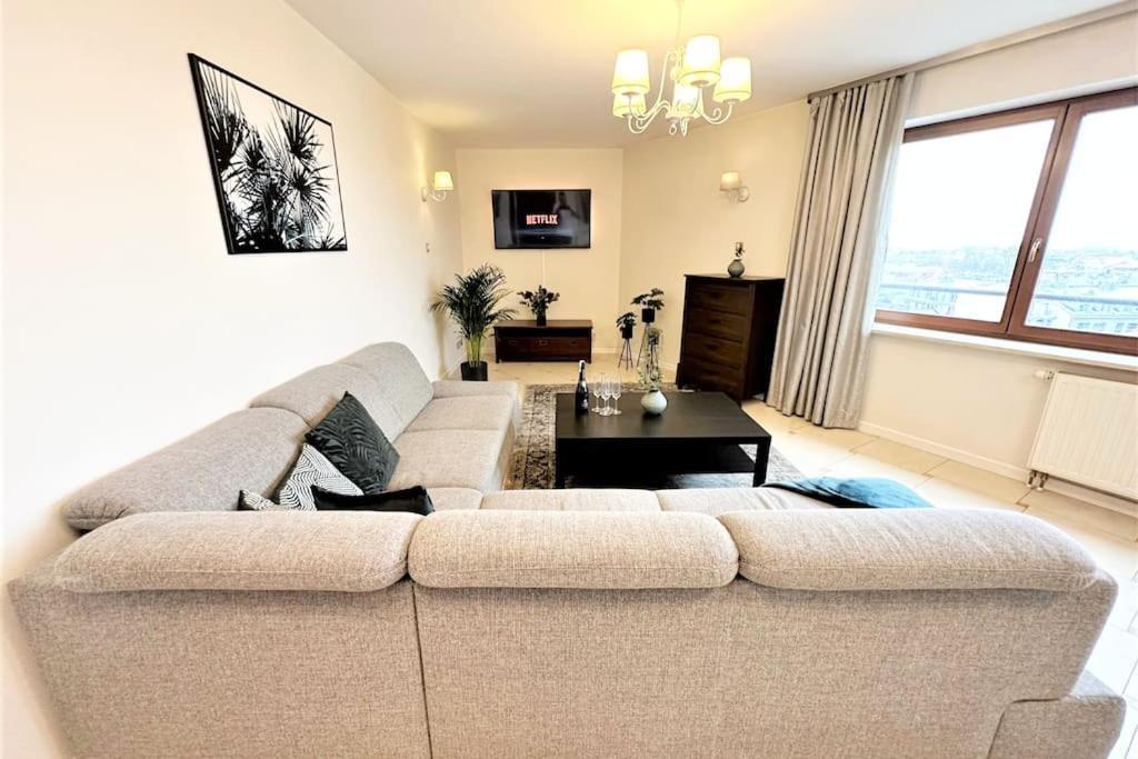 Exclusive Penthouse Near Citycenter 120M2 +Netflix Cracovia Exterior foto